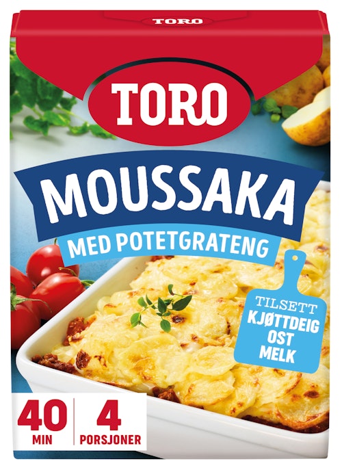 Bilde: © Toro / Oda Toro Gresk Moussaka Pulver, 136 g
