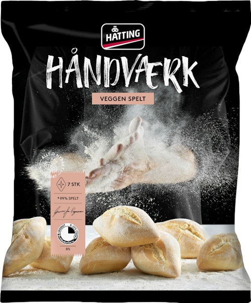 Bilde: © Hatting / Oda Hatting Veggen Spelt 7 stk, 420 g