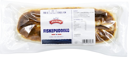 Bilde: © Engerviks / Oda Engerviks Formstekt Fiskepudding 63% 700 g