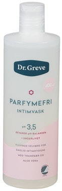 Bilde: © Dr. Greve / Oda Dr. Greve Sensitiv Intimvask Parfymefri, 400 ml