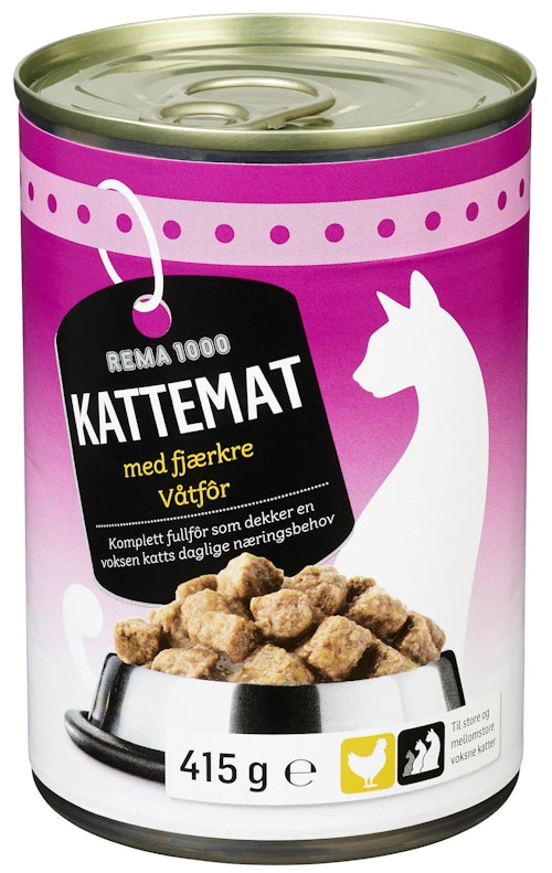 Bilde: © Bestevenn / Oda Bestevenn Kattemat Fjærkre 415 g