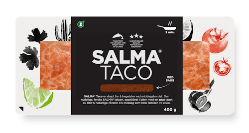 Bilde: © Salma / Kolonial.no Salma SALMA Taco Med Fersk Tacosaus, 400 g