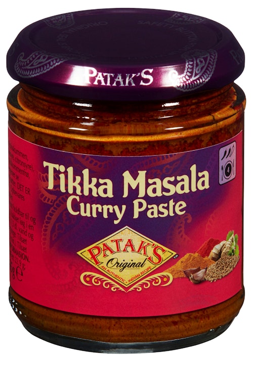 Bilde: © Patak's / Kolonial.no Patak's Tikka Masala Paste 160 g