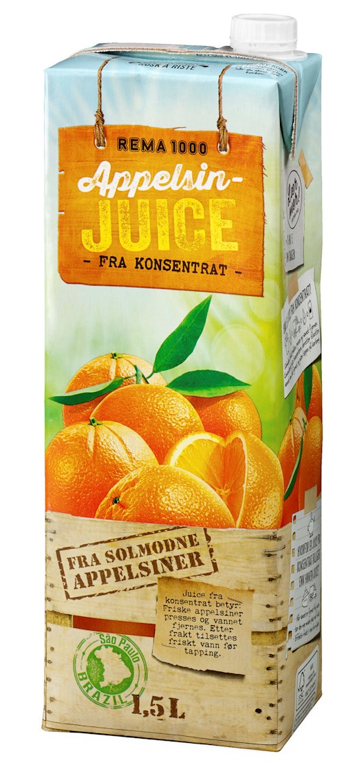 Sommerli Appelsinjuice 1,5 l