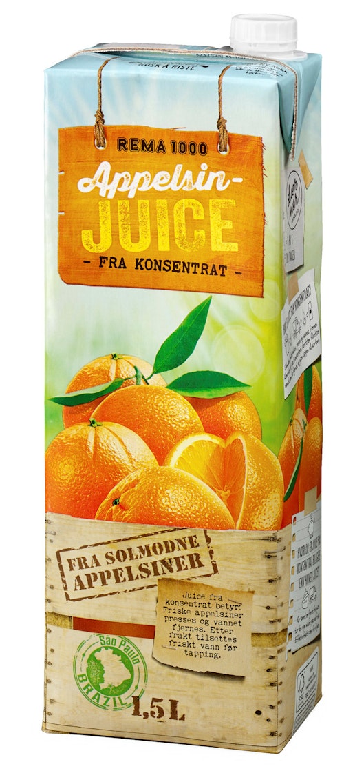 Bilde: © Sommerli / Oda Sommerli Appelsinjuice 1,5 l