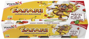 Bilde: © Yoplait / Oda Yoplait Yoplait Safari Apeyoghurt 8x125g, 1 kg