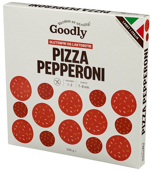 Pizza Pepperoni Glutenfri Goodly 335 g