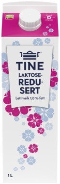 Bilde: © Tine / Oda Tine Tine Laktoseredusert Lettmelk 1% fett