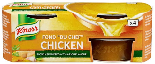 Bilde: © Knorr / Kolonial.no Knorr Fond du Chef Kylling, 4x28g, 112 g