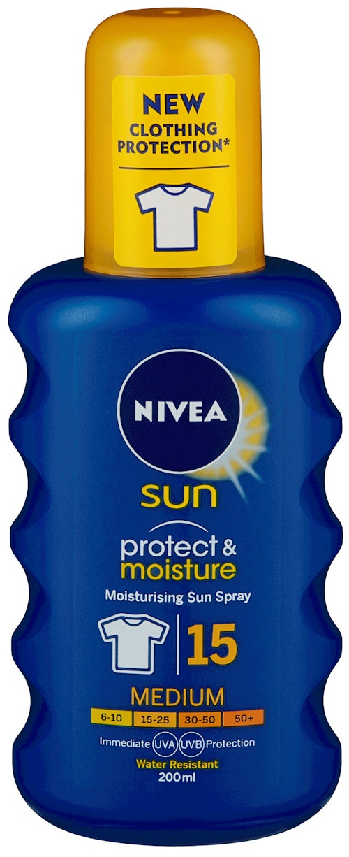 Bilde: © Nivea / Kolonial.no Nivea Sun Spray SPF 15, 200 ml
