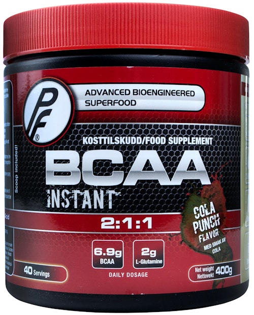 Bilde: © Proteinfabrikken / Kolonial.no Proteinfabrikken BCAA Cola Kosttilskudd 300 g