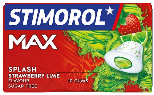 Bilde: © Stimorol / Kolonial.no Stimorol Fusion Strawberry & Lime 22 g