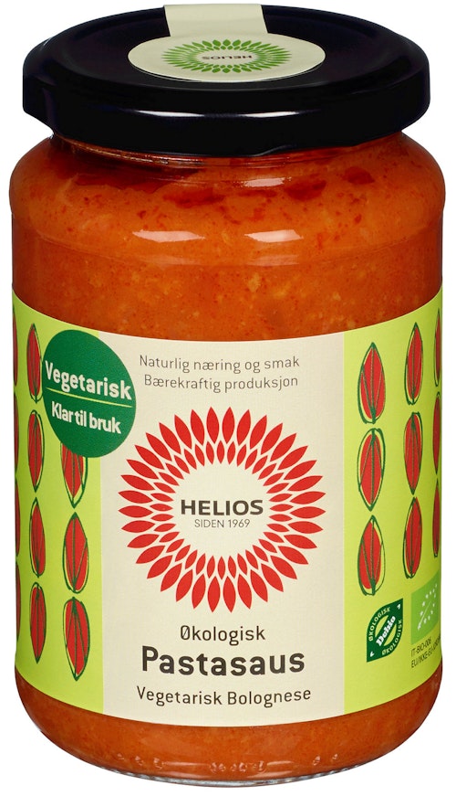 Bilde: © Helios / Kolonial.no Helios Pastasaus Bolognese Økologisk, 350 g