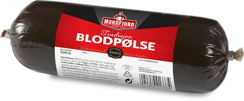 Bilde: © Nordfjord / Oda Nordfjord Blodpølse Snabb 500 g
