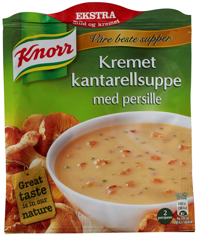 Knorr Kantarellsuppe Med Persille