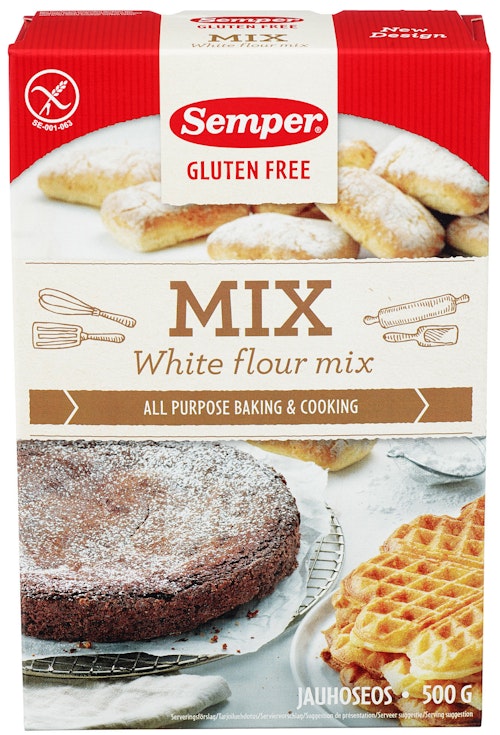 Bilde: © Semper / Kolonial.no Semper Glutenfri Brødmix 500 g