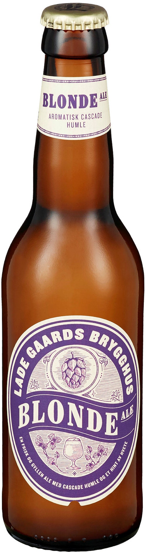 Bilde: © Lade Gaard / Kolonial.no Lade Gaard Blonde Ale 0,33 l