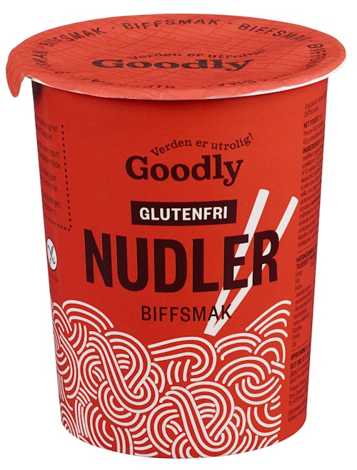 Goodly Nudler i Kopp  M/biffsmak Glutenfri