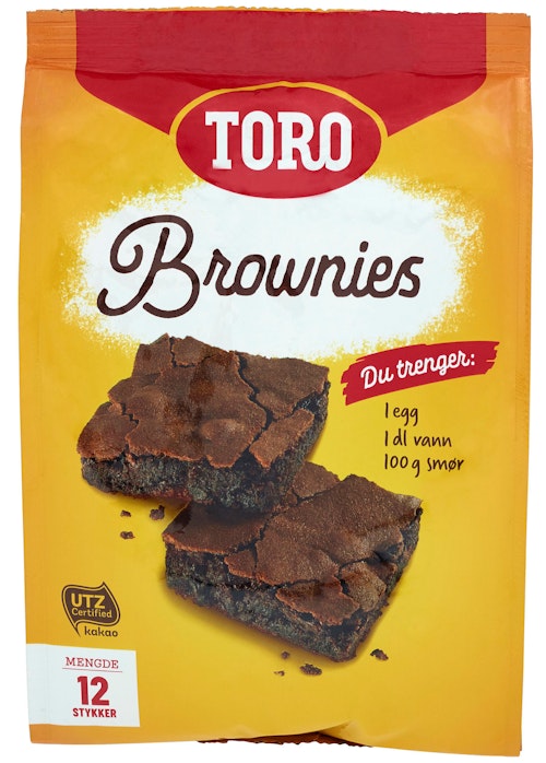 Bilde: © Toro / Kolonial.no Toro Brownies 552 g