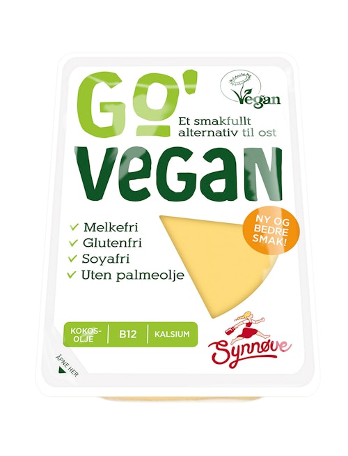 Bilde: © Synnøve / Kolonial.no Synnøve Go'vegan Skivet 200 g