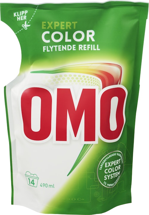Bilde: © OMO / Oda OMO Omo Color Flytende Refill, 490 ml