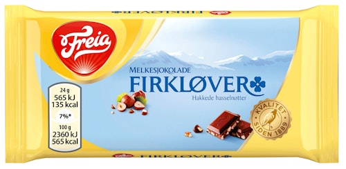 Bilde: © Freia / Kolonial.no Freia Firkløver Mini 24 g