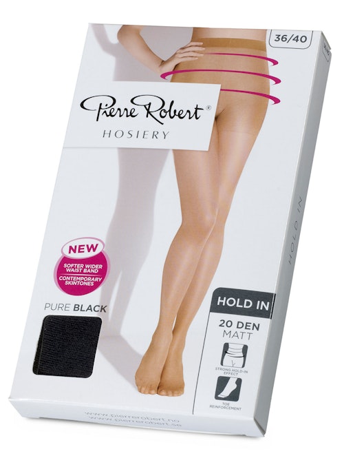 Bilde: © Pierre Robert / Kolonial.no Pierre Robert Hold In 20 DEN Black, Str. 36-40, 1 stk