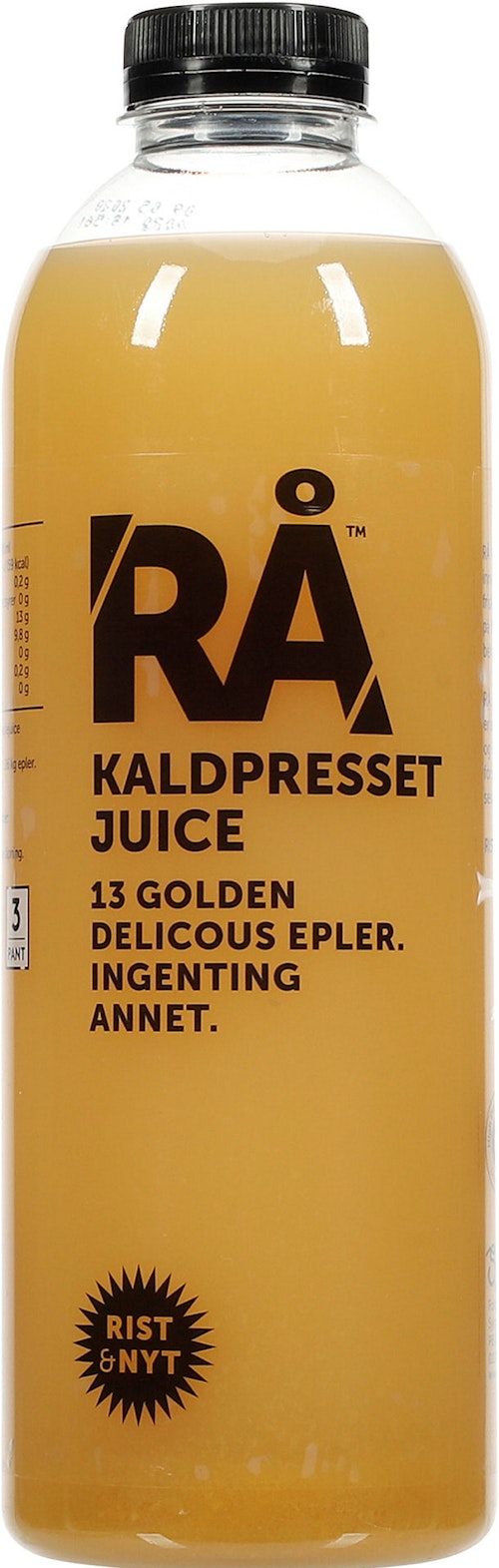 Bilde: © Synnøve / Kolonial.no Synnøve Rå Kaldpresset Eplejuice 1 l