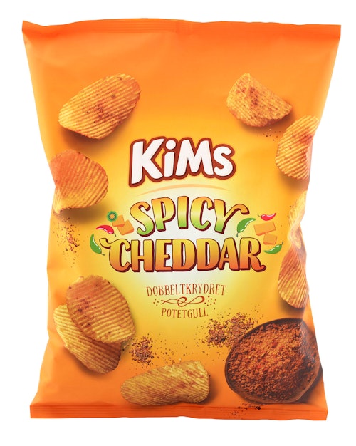 Bilde: © Kims / Oda Kims Spicy Cheddar 200 g