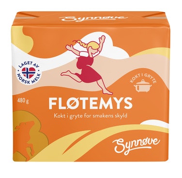 Bilde: © Synnøve / Oda Synnøve Fløtemysost 480 g