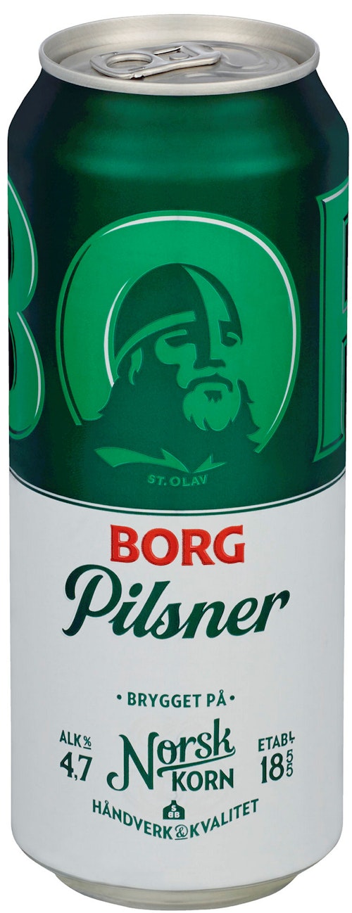 Bilde: © Hansa Borg / Kolonial.no Hansa Borg Borg Pilsner 0,5 l