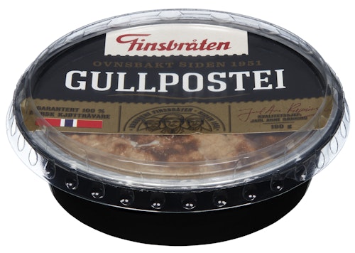 Bilde: © Finsbråten / Oda Finsbråten Gullpostei 180 g