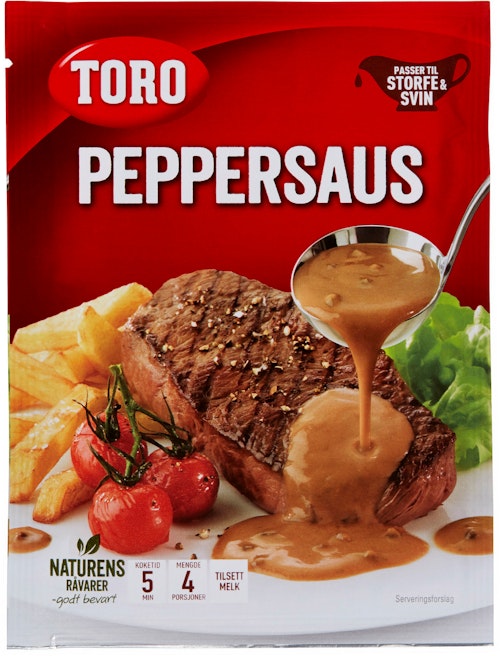 Bilde: © Toro / Kolonial.no Toro Peppersaus 30 g