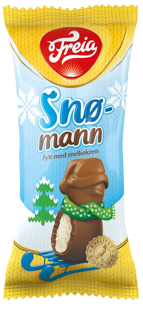 Bilde: © Freia / Kolonial.no Freia Snømann 30 g