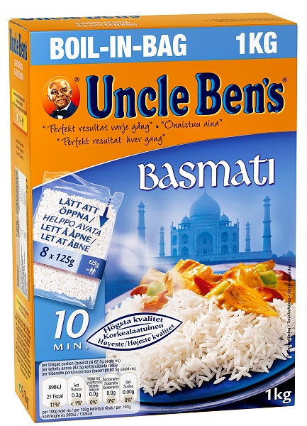 Uncle Ben's Basmatiris Boil-in-bag