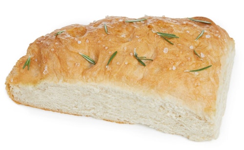 Brødverket Focaccia med Rosmarin og Flaksalt