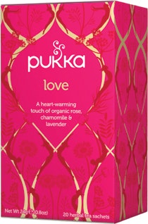 Bilde: © Pukka / Oda Pukka Love Rose Tea Chamomile & Lavender Tea, 20 stk