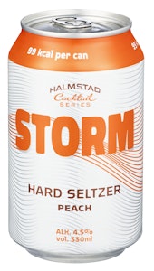 Storm Hard Seltzer White Peach
