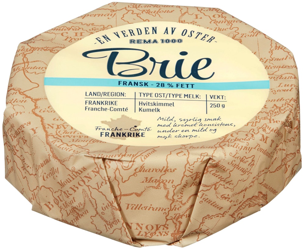 REMA 1000 Fransk Brie 28% Fett