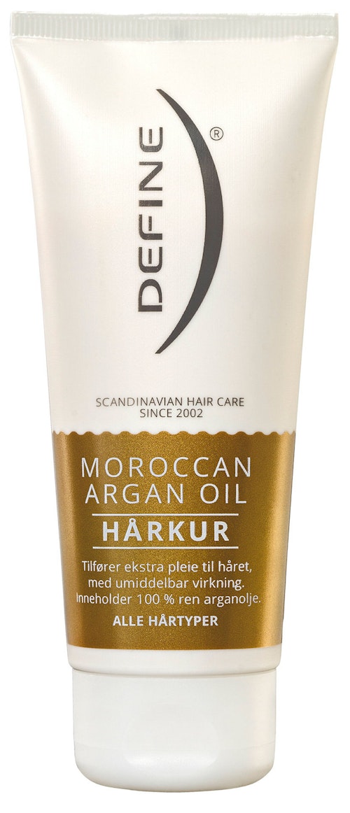 Bilde: © Define / Kolonial.no Define Argan Oil Hårkur 100 ml