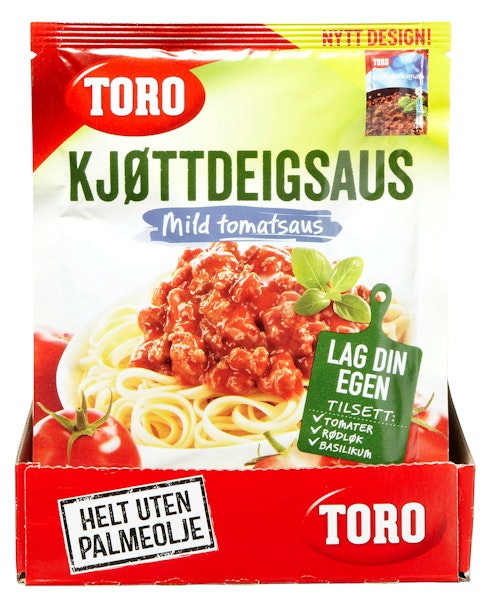 Bilde: © Toro / Kolonial.no Toro Kjøttdeigsaus 45 g