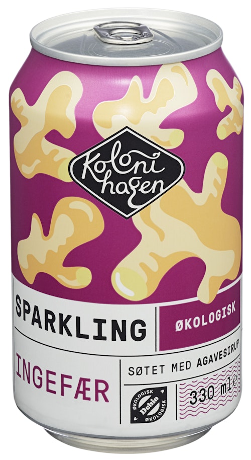 Bilde: © Kolonihagen / Oda Kolonihagen Sparkling Ingefær 0,33 l