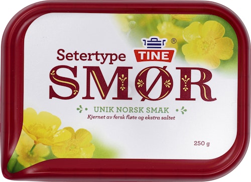 Bilde: © Tine / Oda Tine Setersmør 250 g