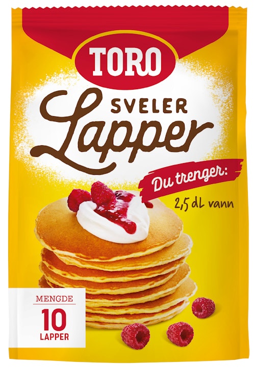 Bilde: © Toro / Oda Toro Lapper / Sveler 183 g
