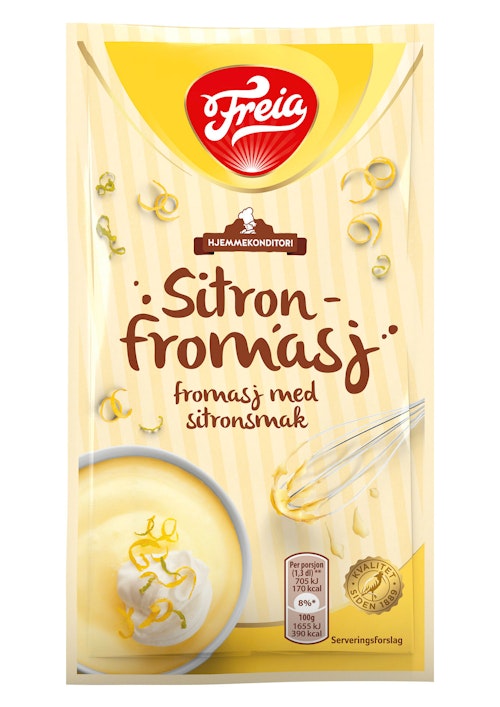 Bilde: © Freia / Kolonial.no Freia Sitronfromasj 85 g