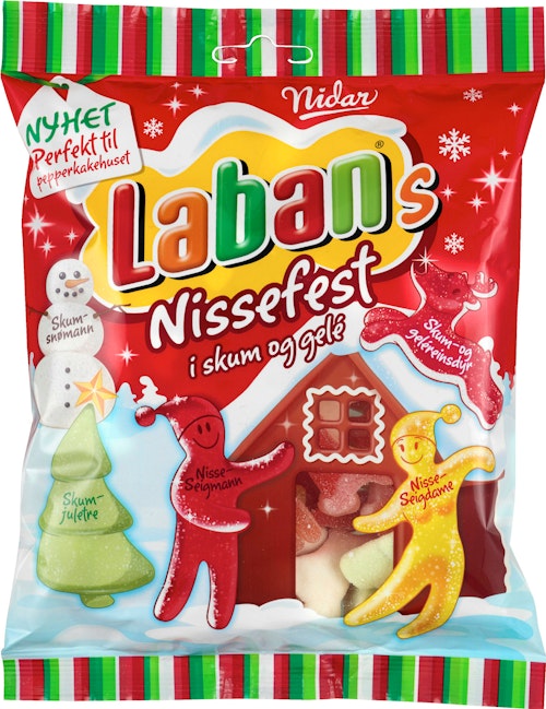 Bilde: © Nidar / Kolonial.no Nidar Labans Nissefest 350 g