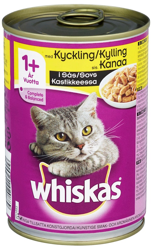 Bilde: © Whiskas / Oda Whiskas Whiskas Kylling i Saus 400 g