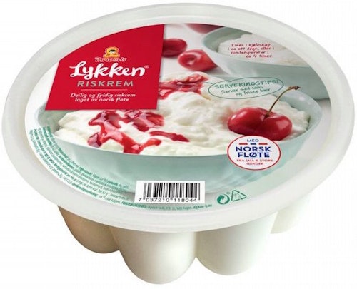 Bilde: © Diplom-Is / Kolonial.no Diplom-Is Lykken Riskrem 0,8 l