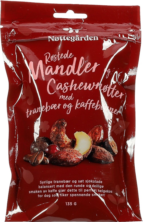 Bilde: © REMA 1000 / Kolonial.no REMA 1000 Nøtteblanding med Kaffebønner 135 g
