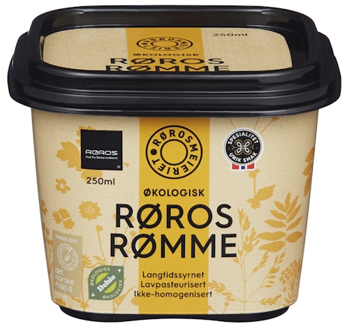 Bilde: © Rørosmeieriet / Kolonial.no Rørosmeieriet Røros Rømme Økologisk, 250 g